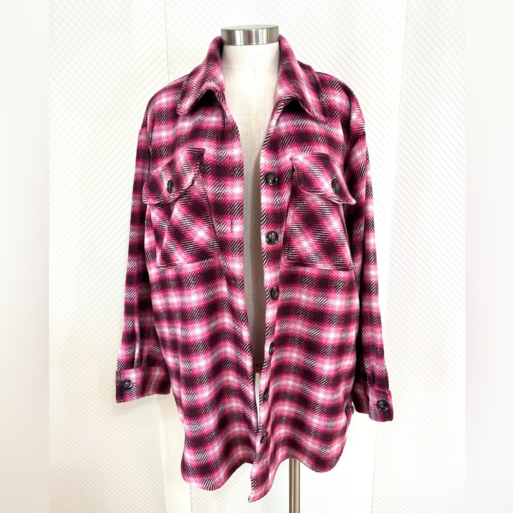 NWT Plaid flannel jacket | Size XL